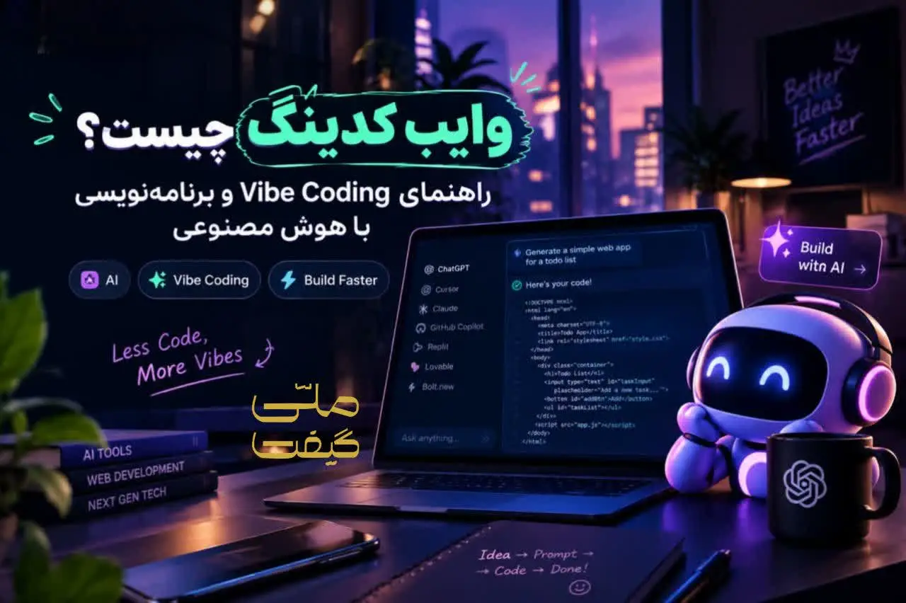 وایب کدینگ چیست؟ راهنمای Vibe Coding و برنامه‌نویسی با هوش مصنوعی